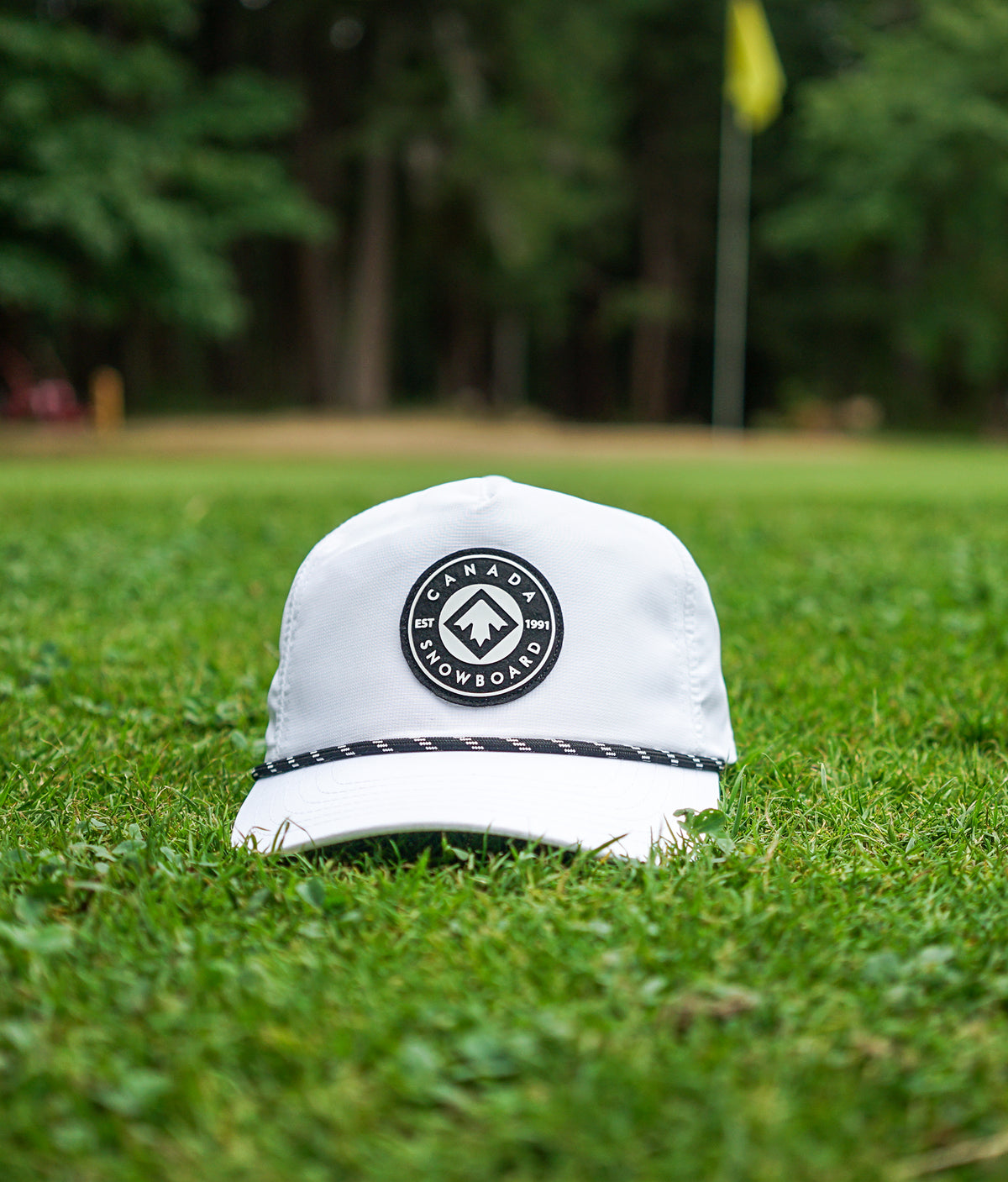 Canada Snowboard Golf Hat