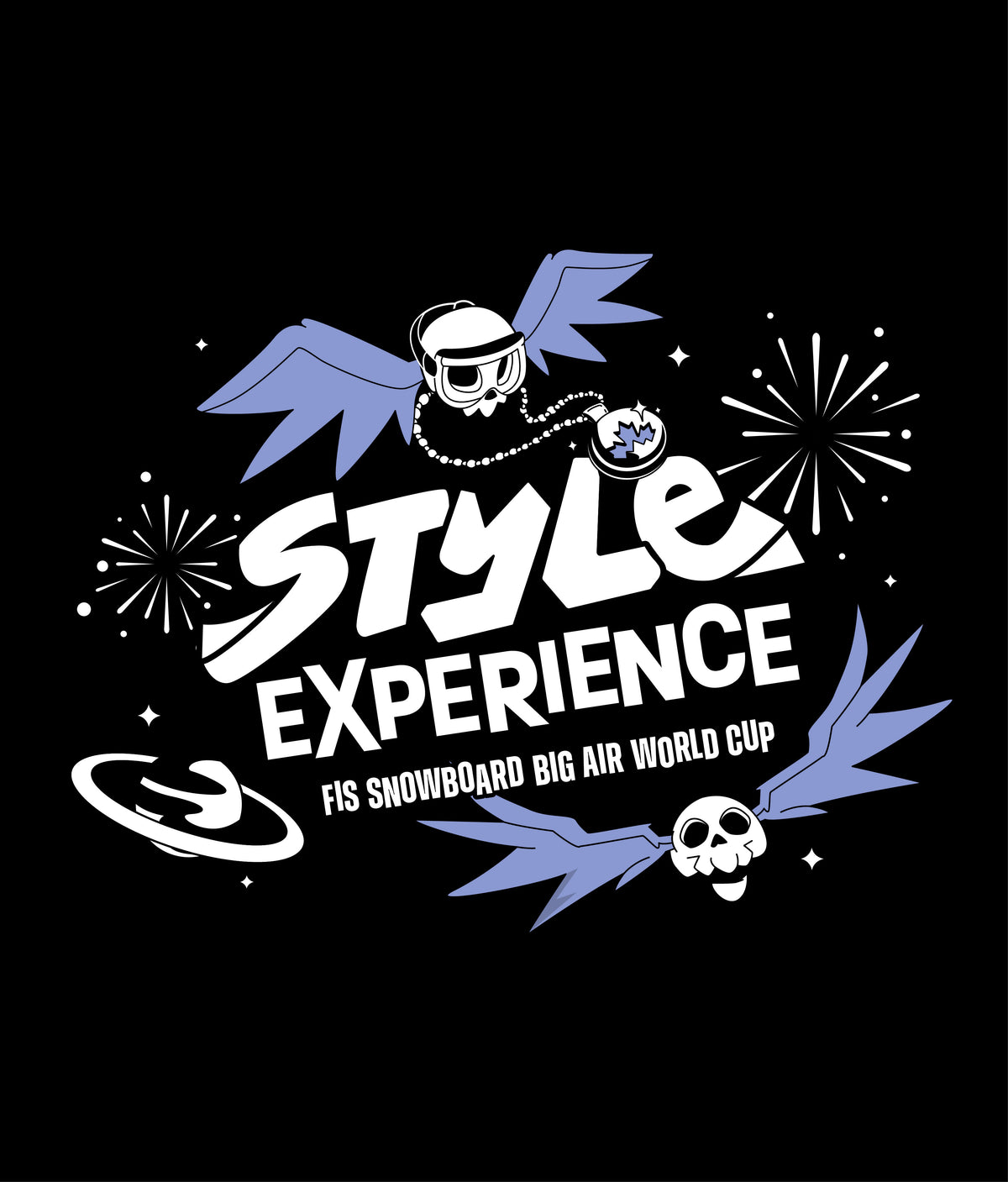 Style Experience Flying Skulls Long Sleeve