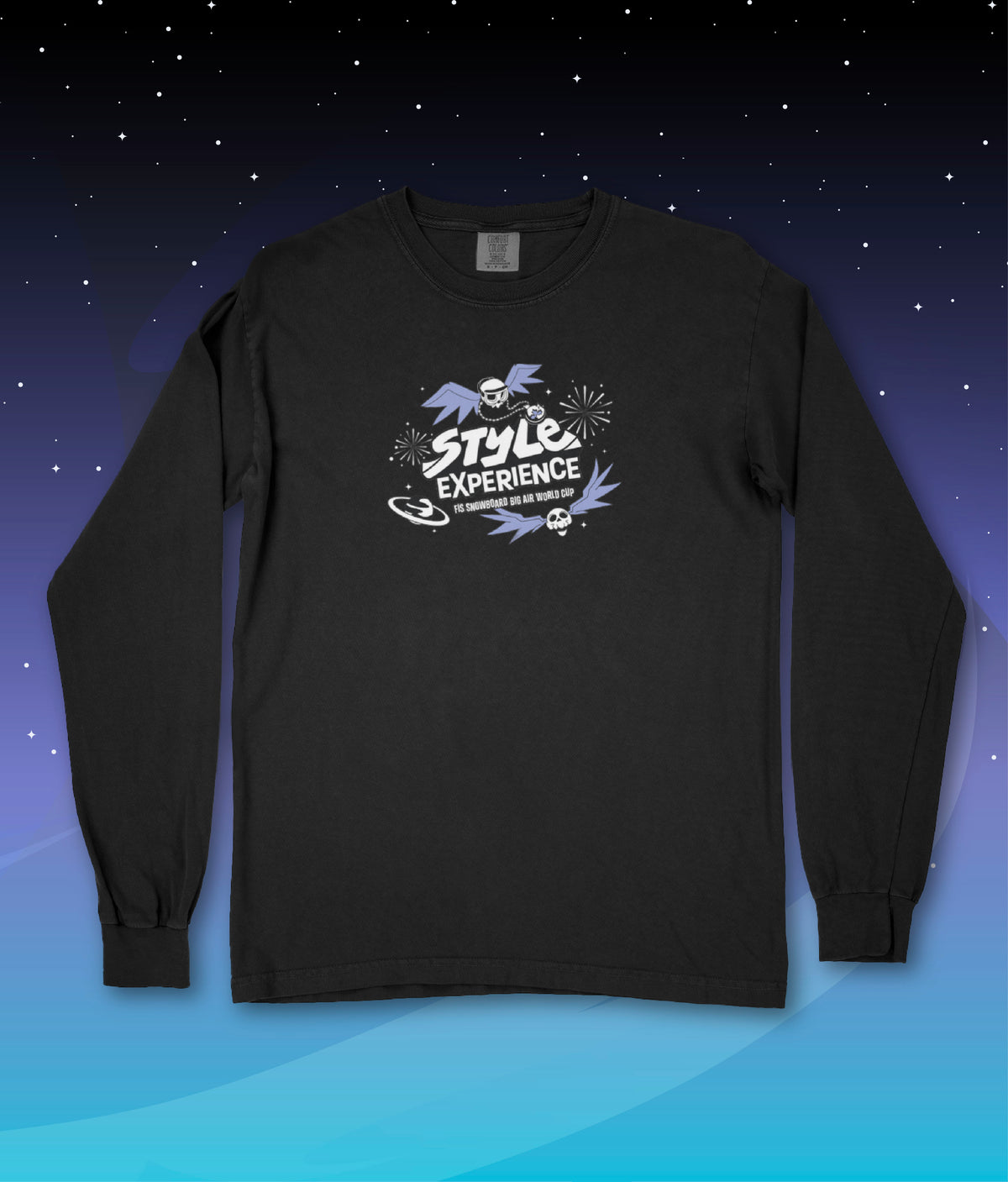 Style Experience Flying Skulls Long Sleeve