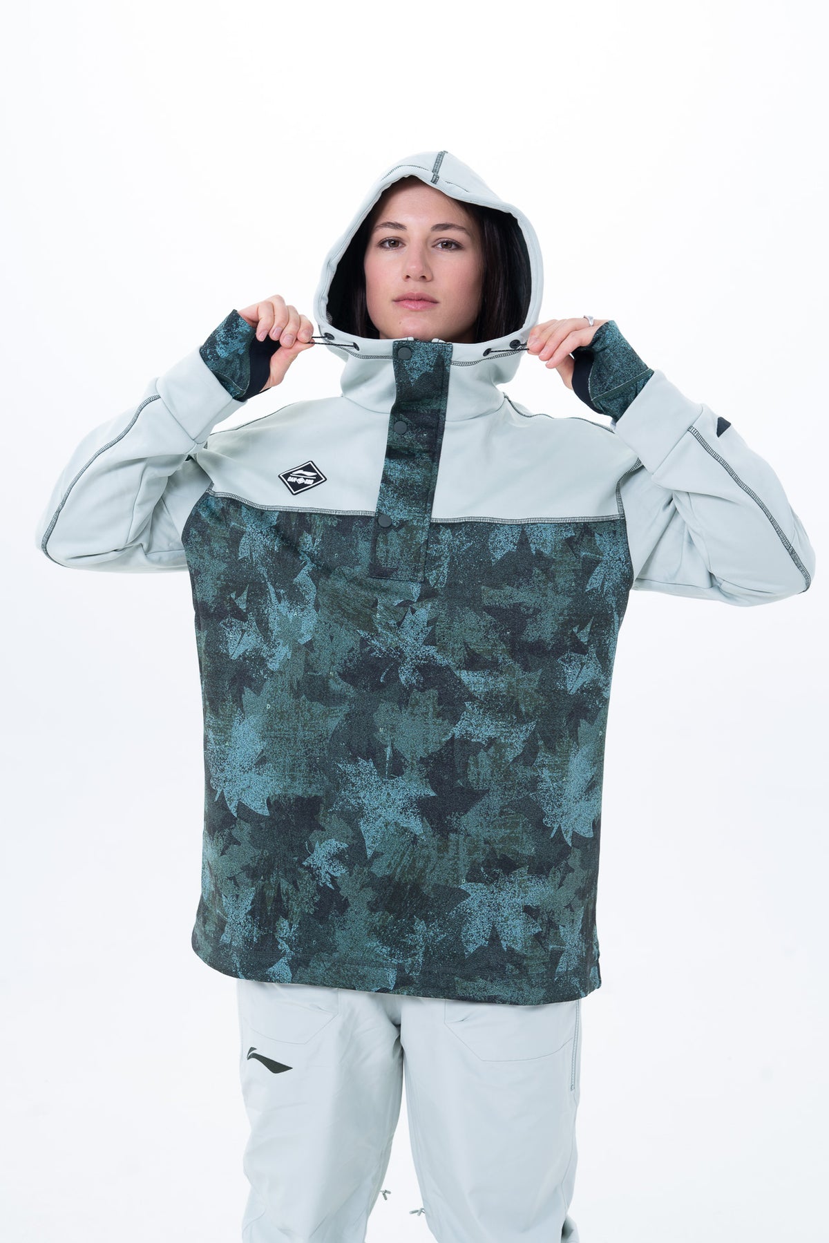HALF ZIP HOODIE - WOMEN'S